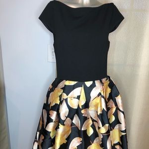 Lucy Wang floral high low dress